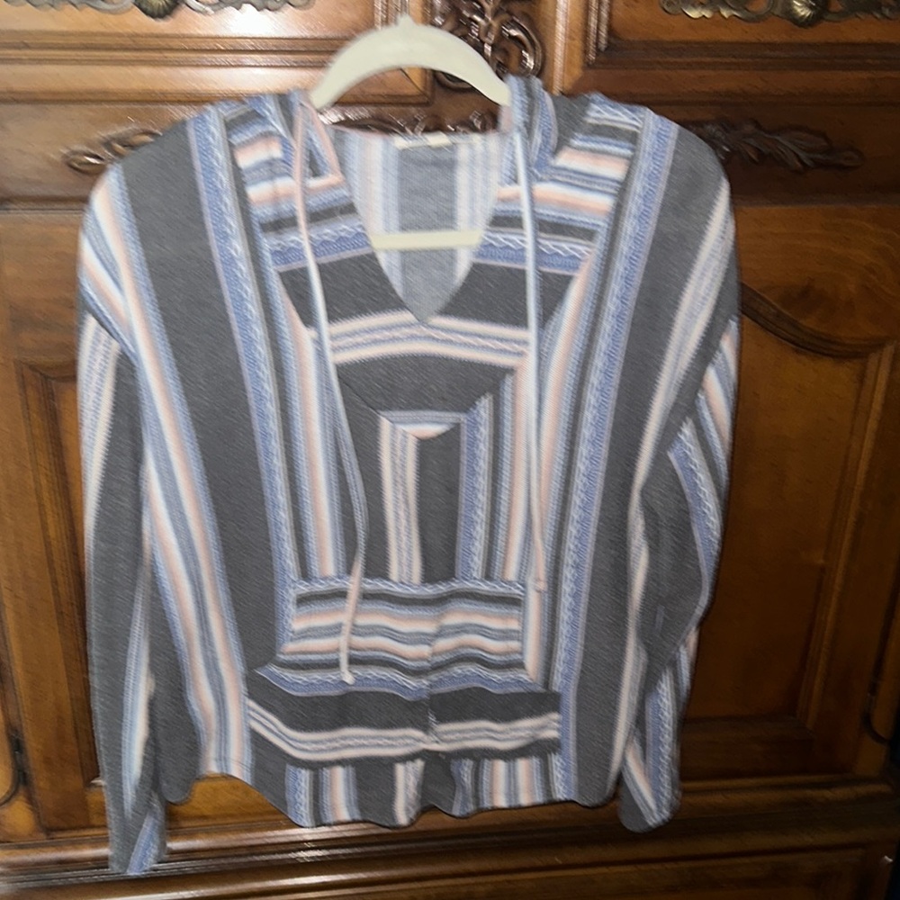 Wallflower Multicolor Striped Hoodie